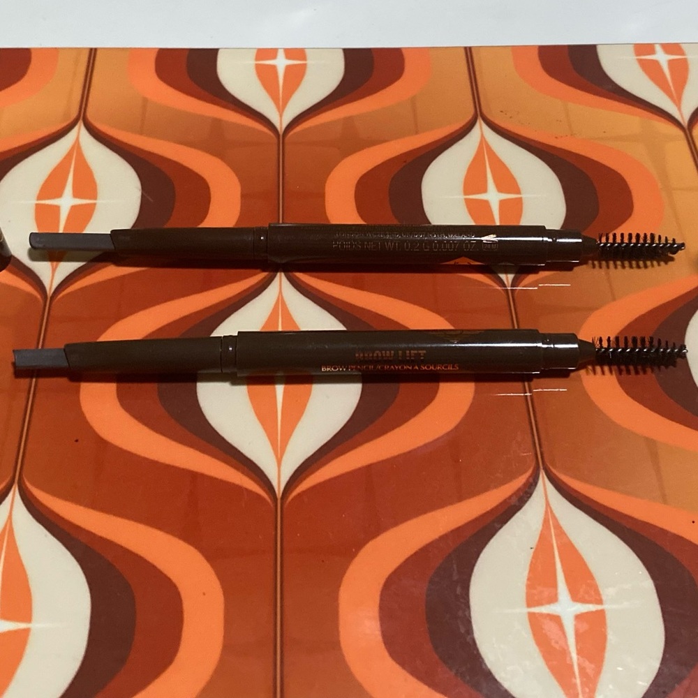 Charlotte Tilbury Brow Lift refillable eyebrow pencils - dark brow & black brown